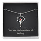Nurse Necklace Nurse Christmas Gift Nurse Appreciation Gift Nursing Gift You Are The Heartbeat Of Healing