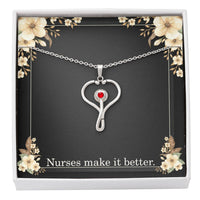 Load image into Gallery viewer, Nurses Make It Better Nurse Necklace Nurse Christmas Gift Nurse Appreciation Gift Nursing Gift
