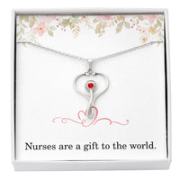 Load image into Gallery viewer, Nurse Necklace Nurse Christmas Gift Nurse Appreciation Gift Nursing Gift Nurses Are A Gift To The World
