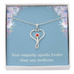 Nurse Necklace Nurse Christmas Gift Nurse Appreciation Gift Nursing Gift Your Empathy Speaks Louder Than Any Medicine