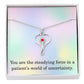 Nurse Necklace Nurse Christmas Gift Nurse Appreciation Gift Nursing Gift You Are The Steadying Force In A Patients World Of Uncertainty