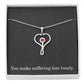 Nurse Necklace Nurse Christmas Gift Nurse Appreciation Gift Nursing Gift You Make Suffering Less Lonely