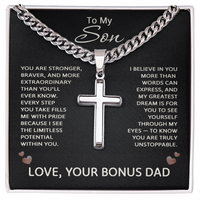 Load image into Gallery viewer, Son Gifts from Bonus Dad - Bonus Son Birthday Gift
