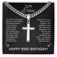 Load image into Gallery viewer, 93rd Birthday Gifts for Son from Mom and Dad
