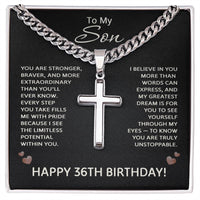 Load image into Gallery viewer, 36th Birthday Gifts for Son from Mom and Dad
