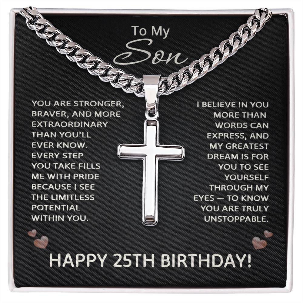 25th Birthday Gifts for Son from Mom and Dad