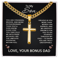 Load image into Gallery viewer, Son Gifts from Bonus Dad - Bonus Son Birthday Gift
