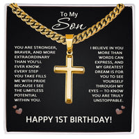 Load image into Gallery viewer, 1st Birthday Gifts for Son from Mom and Dad
