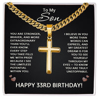 Load image into Gallery viewer, 33rd Birthday Gifts for Son from Mom and Dad
