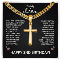 Load image into Gallery viewer, 2nd Birthday Gifts for Son from Mom and Dad
