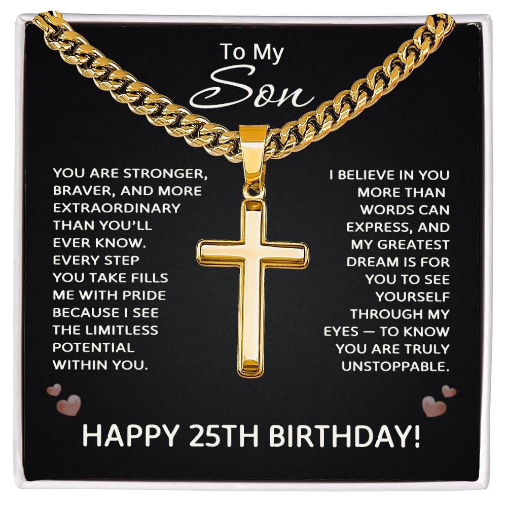25th Birthday Gifts for Son from Mom and Dad
