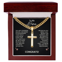 Load image into Gallery viewer, Son Graduation Gifts from Mom - Congrats Gifts for Son
