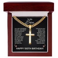 Load image into Gallery viewer, 100th Birthday Gifts for Son from Mom and Dad
