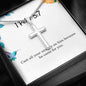 1 Peter 5 7 Necklace 1 Peter 5_7 Gift Bible Verse Jewelry Cast all your anxiety on him because he cares for you