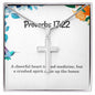 Proverbs 17 22 Necklace Proverbs 17_22 Gift Bible Verse Jewelry A cheerful heart is good medicine but a crushed spirit dries up the bones