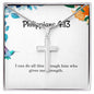 Philippians 4 13 Necklace Philippians 4_13 Gift Bible Verse Jewelry I can do all this through him who gives me strength