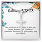 Galatians 5 22 23 Necklace Galatians 5_22 23 Gift Bible Verse Jewelry