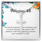 Philippians 4 6 Necklace Philippians 4_6 Gift Bible Verse Jewelry