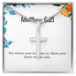 Matthew 6 21 Necklace Matthew 6_21 Gift Bible Verse Jewelry For where your treasure is there your heart will be also