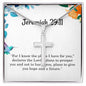 Jeremiah 29 11 Necklace Jeremiah 29_11 Gift Bible Verse Jewelry