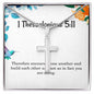 1 Thessalonians 5 11 Necklace 1 Thessalonians 5_11 Gift Bible Verse Jewelry
