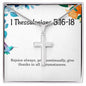 1 Thessalonians 5 16 18 Necklace 1 Thessalonians 5_16 18 Gift Bible Verse Jewelry Rejoice always pray continually give thanks in all circumstances