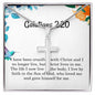 Galatians 2 20 Necklace Galatians 2_20 Gift Bible Verse Jewelry