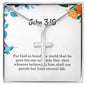 John 3 16 Necklace John 3_16 Gift Bible Verse Jewelry