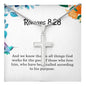 Romans 8 28 Necklace Romans 8_28 Gift Bible Verse Jewelry