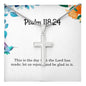 Psalm 118 24 Necklace Psalm 118_24 Gift Bible Verse Jewelry This is the day that the Lord has made let us rejoice and be glad in it
