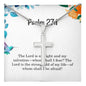 Psalm 27 1 Necklace Psalm 27_1 Gift Bible Verse Jewelry