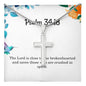 Psalm 34 18 Necklace Psalm 34_18 Gift Bible Verse Jewelry The Lord is close to the brokenhearted and saves those who are crushed in spirit
