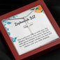Zephaniah 3 17 Necklace Zephaniah 3_17 Gift Bible Verse Jewelry
