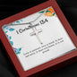 Love is patient love is kind It does not envy it does not boast it is not proud - 1 Corinthians 13:4 Necklace - Christian Gifts for Women - Cross Necklace for Women