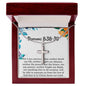 Romans 8 38 39 Necklace Romans 8_38 39 Gift Bible Verse Jewelry