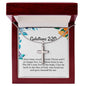 Galatians 2 20 Necklace Galatians 2_20 Gift Bible Verse Jewelry