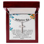 Philippians 4 8 Necklace Philippians 4_8 Gift Bible Verse Jewelry