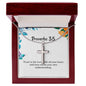 Proverbs 3 5 Necklace Proverbs 3_5 Gift Bible Verse Jewelry Trust in the Lord with all your heart and lean not on your own understanding