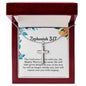 Zephaniah 3 17 Necklace Zephaniah 3_17 Gift Bible Verse Jewelry