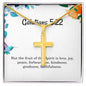 Galatians 5 22 Necklace Galatians 5_22 Gift Bible Verse Jewelry