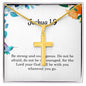 Joshua 1 9 Necklace Joshua 1_9 Gift Bible Verse Jewelry