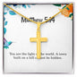 Matthew 5 14 Necklace Matthew 5_14 Gift Bible Verse Jewelry You are the light of the world A town built on a hill cannot be hidden