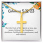 Galatians 5 22 23 Necklace Galatians 5_22 23 Gift Bible Verse Jewelry