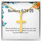 Numbers 6 24 25 Necklace Numbers 6_24 25 Gift Bible Verse Jewelry