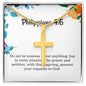 Philippians 4 6 Necklace Philippians 4_6 Gift Bible Verse Jewelry