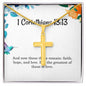 1 Corinthians 13 13 Necklace 1 Corinthians 13_13 Gift Bible Verse Jewelry And now these three remain faith hope and love But the greatest of these is love