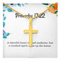 Proverbs 17 22 Necklace Proverbs 17_22 Gift Bible Verse Jewelry A cheerful heart is good medicine but a crushed spirit dries up the bones