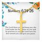 Numbers 6 24 26 Necklace Numbers 6_24 26 Gift Bible Verse Jewelry
