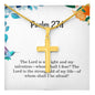 Psalm 27 1 Necklace Psalm 27_1 Gift Bible Verse Jewelry