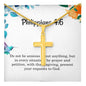 Philippians 4 6 Necklace Philippians 4_6 Gift Bible Verse Jewelry